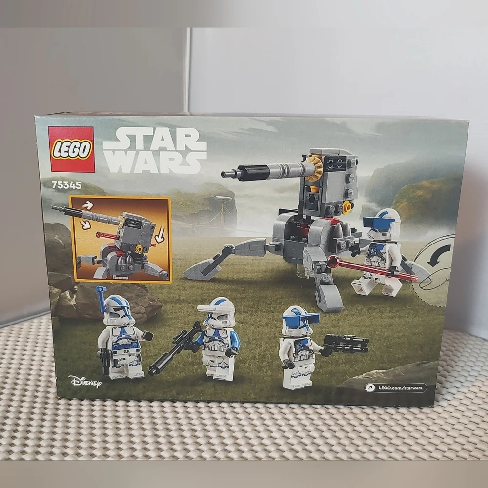 Lego Star Wars 75345 501st Clone Troopers Battle Pack Building Toy NWT